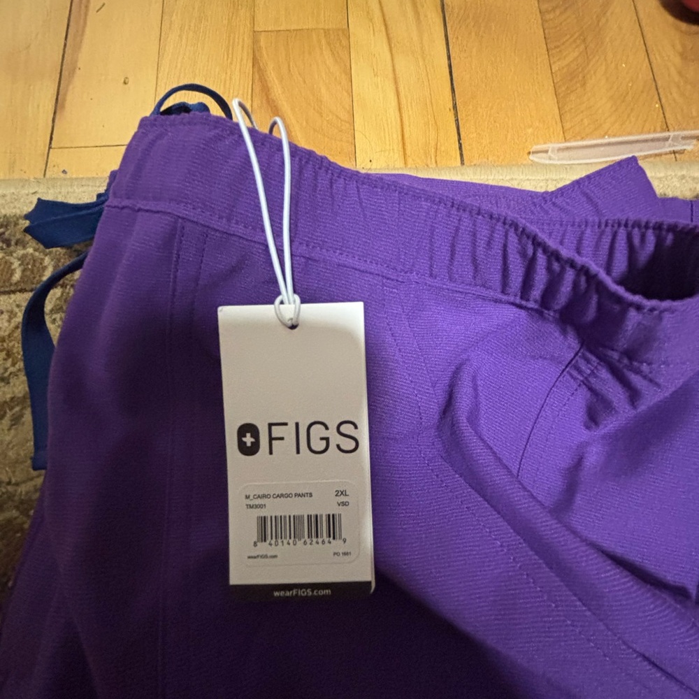 Figs Vibrant Purple Medical Scrubs